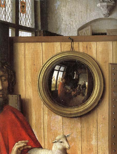 Detail of Heinrich von Werl and St.John the Baptist